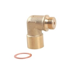 M18x1.5 90 Degree Brass Elbow Sensor Adapter Fitting Oil Pressure Temperature picture