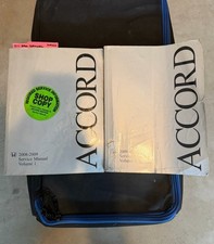 2008-2009 Honda Accord Service Manual 1 and 2 Book Set picture