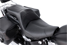 Danny Gray Low IST 2-Up Leather Seat Harley Davidson Softail 06-17 FA-DGE-0292 picture