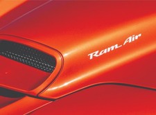 FITS 93-02 PONTIAC FIREBIRD TRANS AM WS6 RAM AIR REPLACEMENT HOOD DECALS 1 PAIR picture