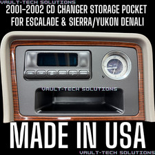 2001-2002 Escalade EXT Sierra Yukon Denali CD Changer Pocket Storage Cubby picture