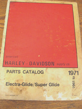 1961 - 1971 Harley-Davidson Parts Catalog Electra Super Duo Glide picture