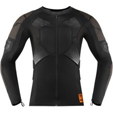 Icon Field Armor Compression Shirt - Black - Men's Size Large picture