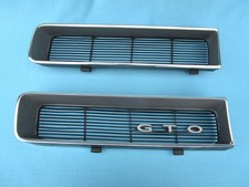 1965 Pontiac GTO Grilles - Exceptional Restored OEM Pair picture