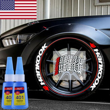 Permanent HANKOOK Tire Lettering Sticker 1.38'' 15''-24'' With 2 Glue US Stock picture