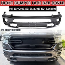 NEW Front Bumper Face Bar Cover For 2019-2023 2024 Ram 1500 Granite Crystal #PAU picture