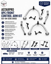 ASTARPRO 8pc Front Control Arm Kit 03-04 G35/350Z picture