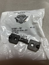 HARLEY -DAVIDSON NEW OEM KEY COVER  SET OF 2 61081-92 picture