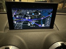 2017-20 AUDI A3 S3 RS3 DASH CENTER NAVIGATION DISPLAY SCREEN MONITOR 8V0857273N picture