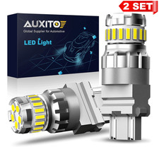 4X 3157 3156 LED Reverse Tail Brake Stop Turn Signal DRL Light Bulb 6000K White picture