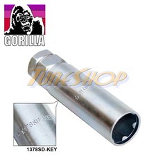 GORILLA 1378SD KEY SMALL DIAMETER DUPLEX 6 SPLINE TUNER WHEEL LOCK LUG NUT 14MM picture
