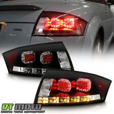 Black 2000-2006 Audi TT Quattro Lumileds LED Tail Lights Brake Lamps Left+Right picture