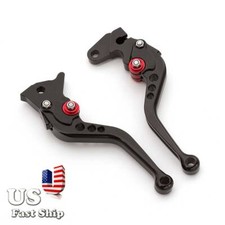FXCNC CNC Motorcycle Black Short Brake Clutch Levers For CBR929RR 2000-2001 picture