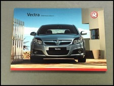 2008 Vauxhall Vectra 64-page Original Car Sales Brochure Catalog - GM picture