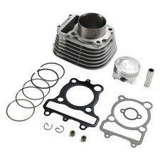 67mm Cylinder Jug Piston Kit For Yamaha YTM200 Tri-Moto Yamahauler 200 1983-1985 picture