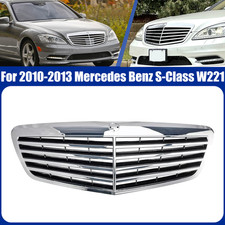 Front Chrome Grill Fit Mercedes Benz S-Class 2010-13 W221 S550 S600 S63 S65 AMG picture