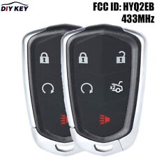 2 Remote Key Fob for Cadillac ATS CTS XTS CT6 HYQ2EB 13510255 13598538 433MHz picture