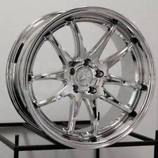 One 18x9.5 Aodhan DS02 DS2 5x114.3 15 Vacuum Chrome Wheel Rim 73.1 picture