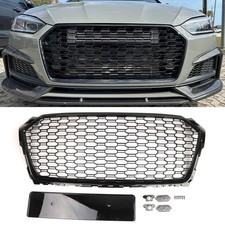 For 2017 2018 2019 Audi A5 S5 B9 RS5 Style Front Bumper Honeycomb Grille Grill picture