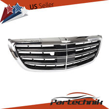 For Mercedes Benz S-Class W222 2014-2020 Chrome Front Bumper Grill MayBach Style picture