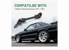 Steel Power Steering Shaft Assembly Compatible with 79-93 Ford Foxbody Mustang picture