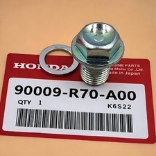 90009-R70-A00 Engine Oil Pan Drain Bolt Plug With Washer Fit For Honda/Acura US picture