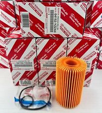 4 New Toyota Oil Filters 04152-YZZA4 Cartridge Style DENSO 150-3023 picture