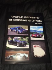 SHELBY COBRA AND FORD GT40 GT-40 SAAC SHELBY CLUB WORLD REGISTRY picture