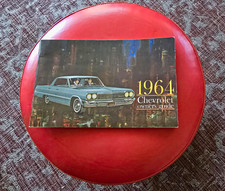 Original 1964 Chevrolet Glovebox Owners Guide Part #3841540 picture