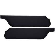 TMI Sun Visor Black Pair Coupe/Fastback Mustang 1965-1966 picture