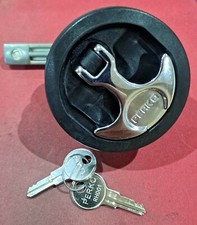Perko Flush Locking Latch-Black #1091005BLK picture