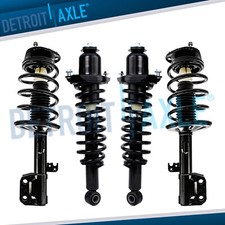 FWD 4pc Front Rear Struts w/Coil Spring for 2003-2008 Toyota Matrix Pontiac Vibe picture