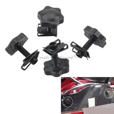 4x Saddlebag Lock Mounting Bolt Screws Fasteners For Harley Street Road Electra picture