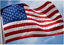 American Flag 3x5 FT Outdoor USA Heavy duty Nylon US Flags Embroidered Stars NEW picture