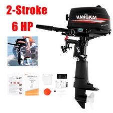 HANGKAI 2Stroke 6HP Outboard Motor Fishing Boat Engine Water Cooling CDI System picture