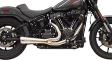 Bassani Short Ripper Race 2:1 Exhaust System Stainless #1S75SS Harley Davidson picture
