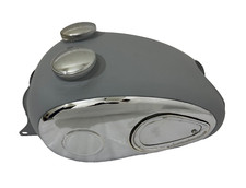Puch Allstate Sears Sr 250 1965- 66 Steel Raw Petrol Gas Tank +Cap @DUTYFREE picture