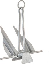 Utility Anchor 10E for Boats 20-24 Feet Hot Dipped Galvanized Steel picture