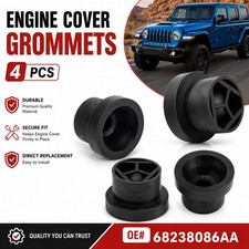 4Pcs Engine Cover Rubber Grommet For Jeep Dodge Chrysler Ram 2014- 68238086AA picture