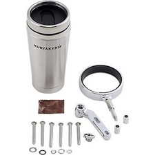 Kuryakyn 1463 Perch Mount Drink Holder with Mug for Most 96 & Up Harley picture