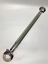NRG Silver Carbon Fiber Billet Rear Strut Tower Bar For 96-00 Honda Civic EK picture