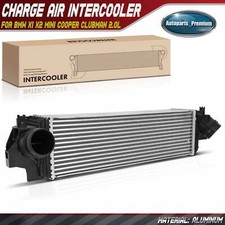 1x Air Cooled Intercooler for BMW X1 X2 Mini Cooper Clubman L4 2.0L Turbocharged picture