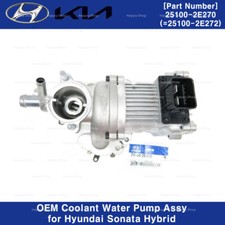 251002E270 Genuine OEM Coolant Water Pump for Hyundai Sonata Hybrid 2016-2020 picture