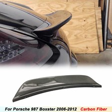 Carbon Fiber Rear Trunk Lip Spoiler Wing Ducktail For Porsche 987 Boxster 06-12 picture