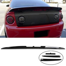 For Chevrolet Cobalt SS Gloss Black Rear Trunk Spoiler Lip Wing Sport Style picture