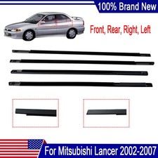 For Mitsubishi Lancer 2002-2007 New Front & Rear Molding Set MR525755 MR525757 picture