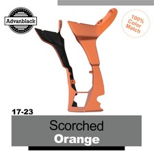 Advanblack Scorched Orange Fairing Spoiler Kit For Harley Road Glide 17-23 picture