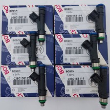 6X Bosch OEM Fuel Injector 0280158119 for Jeep Dodge Wrangler Chrysler 3.3L 3.8L picture