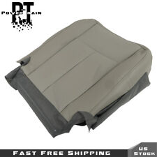 For 07-15 Ford Expedition Driver+Passenger Synthetic Leather Covers Stone Gray picture
