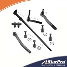 4WD 9pc Ball Joint Tie Rod Drag Link Kit for Ford F-250 F-350 Super Duty 4x4 picture